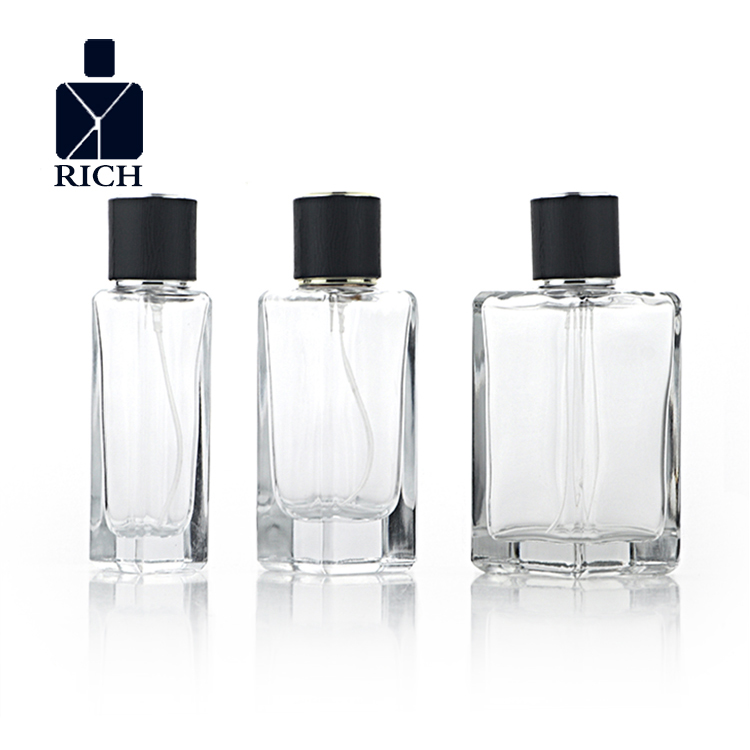 30ml 50ml 100ml Rectangle Glass Perfume Bottles